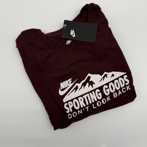 Nike Neutrals‎ Crush Tee T Shirt Mens 2XL Sporting Goods Dont Look Back Burgundy